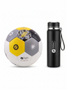 PGE- KIT BALON DE FUTBOL / VASO TÉRMICO 800 ML YUKKAZO TECHNOLOGIES