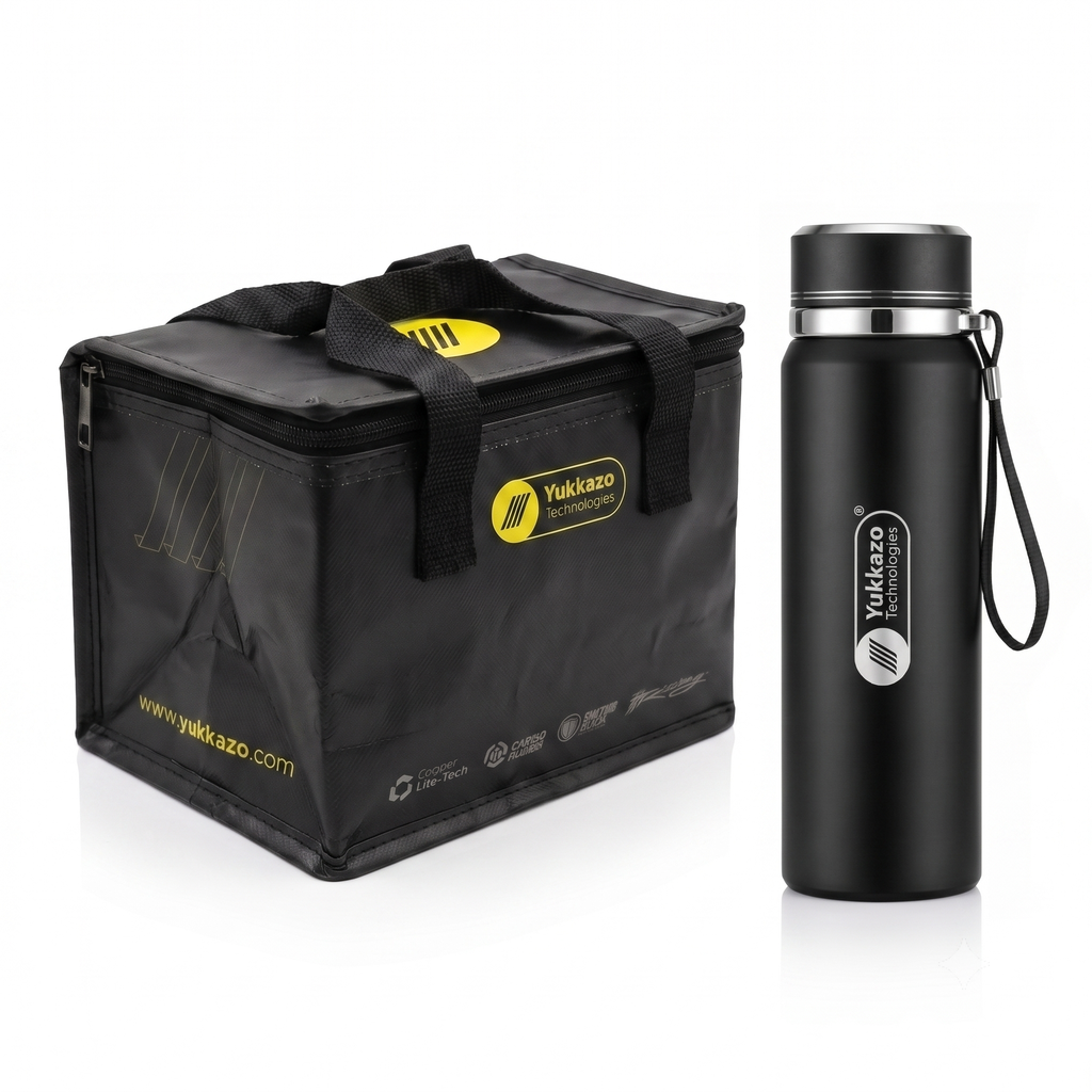 KIT PGE LUNCHERA TÉRMICA / VASO TÉRMICO 800 ML YUKKAZO TECHNOLOGIES