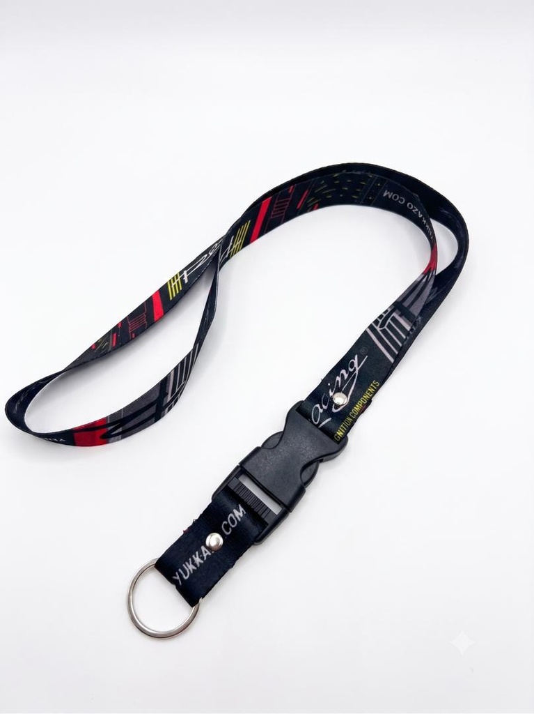 PGE KIT- LANYARD + LLAVERO 3D EN ACRILICO RACING