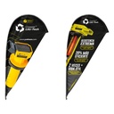 PGE- BANDERIN TIPO GOTA 3.8M (12.6 FT) YUKKAZO TECHNOLOGIES