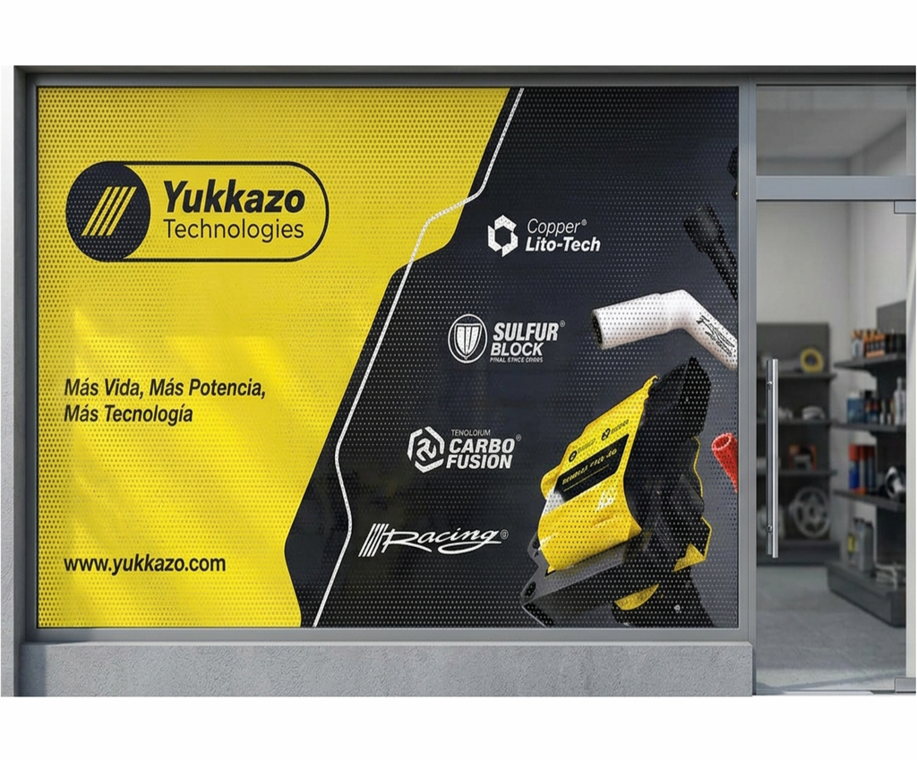 PGE- PUBLICIDAD EN VINIL MICROPERFORADO (POR m²)