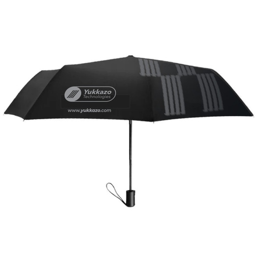 PGE- PARAGUAS PLEGABLE NEGRO YUKKAZO TECHNOLOGIES