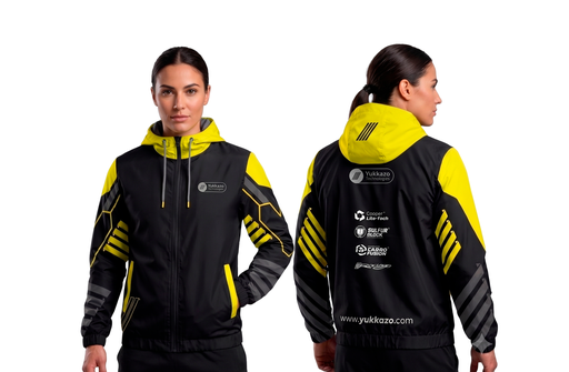 [CHAYU07] PGE- CHAQUETA ROMPEVIENTOS IMPERMEABLE YUKKAZO TECHNOLOGIES  -  DAMA TALLA L