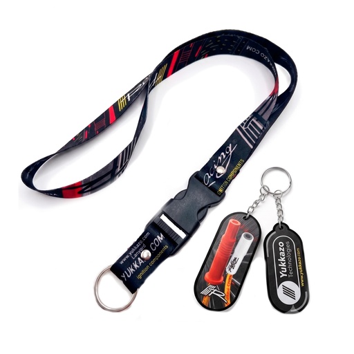 [KITPGE3] KIT PGE LANYARD / LLAVERO 3D EN ACRILICO RACING
