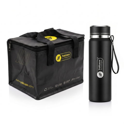 [KITPGE6] KIT PGE LUNCHERA TÉRMICA / VASO TÉRMICO 800 ML YUKKAZO TECHNOLOGIES